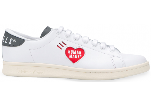 Human Made x Adidas Stan Smith White Grey